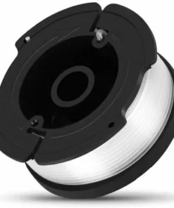 HKLFFJA Liuer 6PCS Bobine De Remplacement à Alimentation Automatique, Compris 5 Paquets Bobines De Remplacement Et 1 Paquet Capuchon Compatible Avec Black Et Decker Af-100(1.65mm*45m) -Débroussailleuse Soldes Magasin 57121754 4