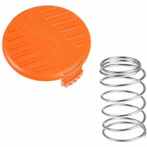 HKLFFJA Black + Decker Bobines De Fil Reflex Bobine Fil DéBroussailleuse Bobine Reflex Transparent 6 Bobines 1 Couvercle De Bobine 1 Ressort 4 HKLFFJA Black + Decker Bobines De Fil Reflex Bobine Fil DéBroussailleuse Bobine Reflex Transparent 6 Bobines 1 Couvercle De Bobine 1 Ressort – Image 2