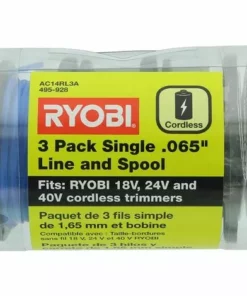 HKLFFJA ONE+ AC14RL3A Lot De 3 Bobines De Fil De Rechange Pour Débroussailleuse Sans Fil Et Débroussailleuses De 18 V, 24 V Et 40 V, Ø 1,7 Cm -Débroussailleuse Soldes Magasin 57121789 4