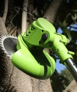 LUCKY-88 Tondeuse à Gazon Tondeuse à Gazon électrique Au Lithium Petite Tondeuse à Gazon Domestique 12V (deux Batteries Et Une Charge) -Débroussailleuse Soldes Magasin 57242737 4