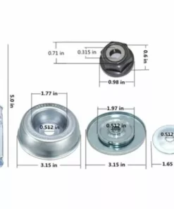 LUCKY-88 Accessoires De Tondeuse à Gazon Tête De Tondeuse à Gazon Accessoires De Tondeuse à Brosse Pour Tondeuse à Gazon (jeu De 4) 9 LUCKY-88 Accessoires De Tondeuse à Gazon Tête De Tondeuse à Gazon Accessoires De Tondeuse à Brosse Pour Tondeuse à Gazon (jeu De 4) -Débroussailleuse Soldes Magasin 57242854 3