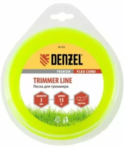 DENZEL - Fil Pour Débroussailleuse - 3,0 Mm X 15m -Débroussailleuse Soldes Magasin 57355864 2