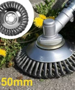 FLYME Tête De Coupe Conique à Fil Noué Pour Tondeuses à Gazon, Débroussailleuse Weed Box - 150 Mm 10 FLYME Tête De Coupe Conique à Fil Noué Pour Tondeuses à Gazon, Débroussailleuse Weed Box - 150 Mm -Débroussailleuse Soldes Magasin 57481382 4