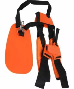 READCLY Sangle D'épaule De Coupe-Herbe, Sangle De Harnais De Coupe-Herbe Universelle Sangle De Confort En Nylon Double épaule Pour Débroussailleuse Tondeuse à Gazon Débroussailleuses De Jardin