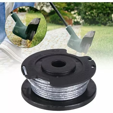 FONTAINEBLEAU Ligne De Bobine D'herbe, Bobine De Remplacement Pour Coupe-Bordure, Ligne De Bobine De Coupe-Bordure, Modèles Compatibles De Remplacement Pour Art 23SL 26SL Fonepro 3Pcs 4 FONTAINEBLEAU Ligne De Bobine D'herbe, Bobine De Remplacement Pour Coupe-Bordure, Ligne De Bobine De Coupe-Bordure, Modèles Compatibles De Remplacement Pour Art 23SL 26SL Fonepro 3Pcs – Image 2