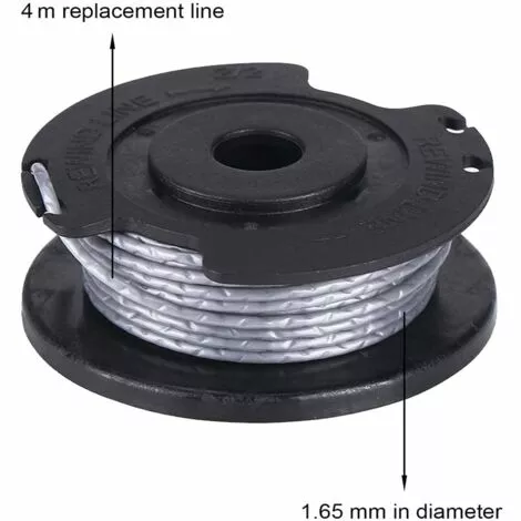 FONTAINEBLEAU Ligne De Bobine D'herbe, Bobine De Remplacement Pour Coupe-Bordure, Ligne De Bobine De Coupe-Bordure, Modèles Compatibles De Remplacement Pour Art 23SL 26SL Fonepro 3Pcs 6 FONTAINEBLEAU Ligne De Bobine D'herbe, Bobine De Remplacement Pour Coupe-Bordure, Ligne De Bobine De Coupe-Bordure, Modèles Compatibles De Remplacement Pour Art 23SL 26SL Fonepro 3Pcs – Image 4