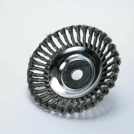 DENUOTOP Tête De Débroussailleuse Tête De Brosse à Mauvaises Herbes Pour Tondeuse 8 Pouces, Roue De Désherbage Universelle En Fil D'acier, Accessoires Pour Tondeuse à Gazon, Coupe-Tondeuse à Gazon, Tête De Coupe, Pour Pelouses De Jard 6 DENUOTOP Tête De Débroussailleuse Tête De Brosse à Mauvaises Herbes Pour Tondeuse 8 Pouces, Roue De Désherbage Universelle En Fil D'acier, Accessoires Pour Tondeuse à Gazon, Coupe-Tondeuse à Gazon, Tête De Coupe, Pour Pelouses De Jard – Image 4