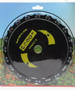 DENUOTOP Tête De Débroussailleuse Tête De Tondeuse à Gazon Pour Tronçonneuse à Disque, Tête De Tondeuse à Gazon En Acier à 20 Dents De 9 Pouces-le Noir -Débroussailleuse Soldes Magasin 57588573 3