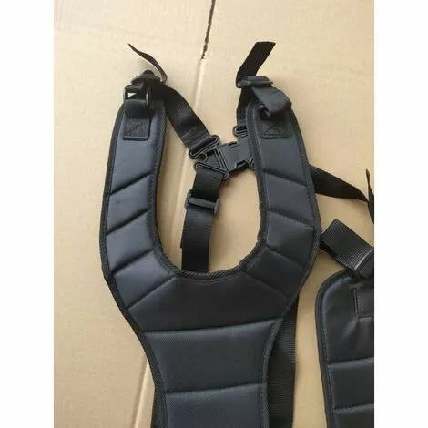 DENUOTOP Tête De Débroussailleuse Harnais à Double Bandoulière Épaule Rembourrée Boutonnage Sécurité Pour Débroussailleuse Tondeuse Sangle De Tondeuse à Chevrons 3 DENUOTOP Tête De Débroussailleuse Harnais à Double Bandoulière Épaule Rembourrée Boutonnage Sécurité Pour Débroussailleuse Tondeuse Sangle De Tondeuse à Chevrons