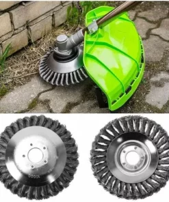 ABCRITAL Tête De Coupe Conique En Fil Métallique Noué Pour Tondeuse À Gazon, Bac De Désherbage Pour Débroussailleuse - 150 Mm 9 ABCRITAL Tête De Coupe Conique En Fil Métallique Noué Pour Tondeuse À Gazon, Bac De Désherbage Pour Débroussailleuse - 150 Mm -Débroussailleuse Soldes Magasin 57637364 3