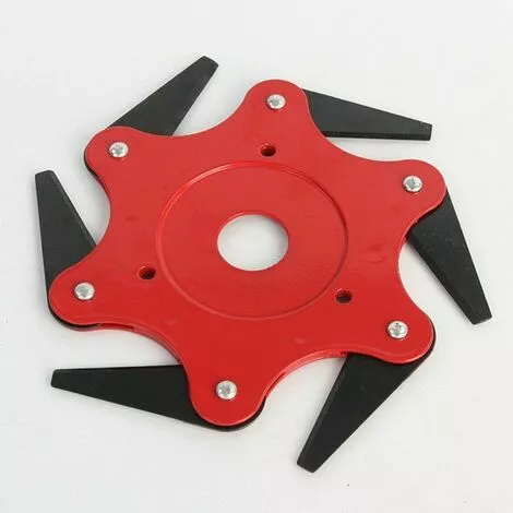Tête De Tondeuse Débroussailleuse Tête De Tondeuse à Gazon D'extérieur Tête De Tondeuse à Rasoir En Acier 65Mn, 6 Dents Tête De Débroussailleuse LITZEE 3 Tête De Tondeuse Débroussailleuse Tête De Tondeuse à Gazon D'extérieur Tête De Tondeuse à Rasoir En Acier 65Mn, 6 Dents Tête De Débroussailleuse LITZEE