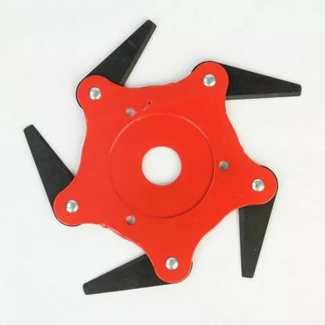 Tête De Tondeuse Débroussailleuse Tête De Tondeuse à Gazon D'extérieur Tête De Tondeuse à Rasoir En Acier 65Mn, 6 Dents Tête De Débroussailleuse LITZEE 5 Tête De Tondeuse Débroussailleuse Tête De Tondeuse à Gazon D'extérieur Tête De Tondeuse à Rasoir En Acier 65Mn, 6 Dents Tête De Débroussailleuse LITZEE – Image 3