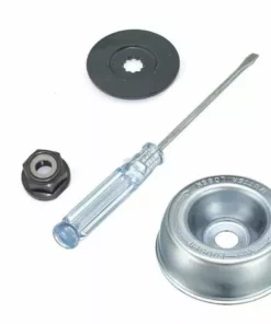 FONTAINEBLEAU Kit De Maintenance D'accessoires Pour Adaptateur Tondeuse à Gazon Pour Stihl Rondelle De Butée, Plaque De Support, écrou De Collier Tournevis De Maintenance Kit Fixation De L'adaptateur De Lame, 4 Pcs, Fonepro