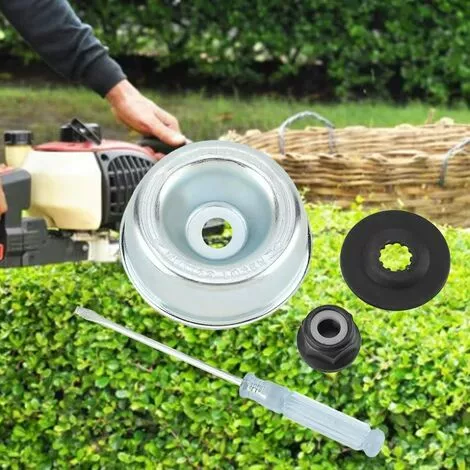 FONTAINEBLEAU Kit De Maintenance D'accessoires Pour Adaptateur Tondeuse à Gazon Pour Stihl Rondelle De Butée, Plaque De Support, écrou De Collier Tournevis De Maintenance Kit Fixation De L'adaptateur De Lame, 4 Pcs, Fonepro 5 FONTAINEBLEAU Kit De Maintenance D'accessoires Pour Adaptateur Tondeuse à Gazon Pour Stihl Rondelle De Butée, Plaque De Support, écrou De Collier Tournevis De Maintenance Kit Fixation De L'adaptateur De Lame, 4 Pcs, Fonepro – Image 3