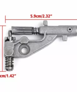 GRID COOL Huiler De Pompe à Huile Pour Tronçonneuse Poignée Ergonomique Adaptée Aux Pièces De Tronçonneuse Husqvarna 340 345 350 351 353 346 Argent -Débroussailleuse Soldes Magasin 58348789 3