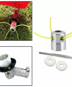 GRID COOL Tête De Débroussailleuse Aluminium Fils Tête Coupe-bordure Universelle Avec Tête Fil Nylon Pour Accessoires De Tondeuse à Gazon 11 GRID COOL Tête De Débroussailleuse Aluminium Fils Tête Coupe-bordure Universelle Avec Tête Fil Nylon Pour Accessoires De Tondeuse à Gazon -Débroussailleuse Soldes Magasin 58349041 5