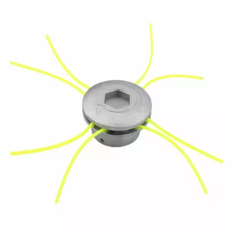 GRID COOL Tête De Coupe Débroussailleuse En Aluminium Pour Tondeuse à Gazon Accessoire De Coupe-Herbe 3 GRID COOL Tête De Coupe Débroussailleuse En Aluminium Pour Tondeuse à Gazon Accessoire De Coupe-Herbe