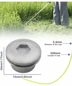 GRID COOL Tête De Coupe Débroussailleuse En Aluminium Pour Tondeuse à Gazon Accessoire De Coupe-Herbe 9 GRID COOL Tête De Coupe Débroussailleuse En Aluminium Pour Tondeuse à Gazon Accessoire De Coupe-Herbe -Débroussailleuse Soldes Magasin 58349149 3