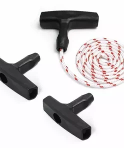 GRID COOL Starter Handle Lawn Mower Recoil Starter Rope With 3 Pieces Starter Handle Cord Mower Accessories