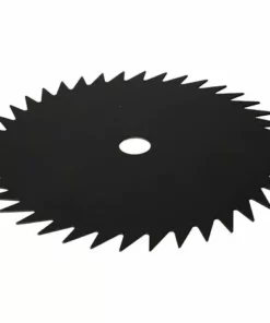 AOUGO Lame à 40 Dents Compatible Avec La Plupart Des Dents De Débroussailleuse Lames De Scie à Métaux Au Manganèse Accessoires De Tondeuse à Brosse De Désherbage Accessoires De Lame Ronde -Débroussailleuse Soldes Magasin 58574236 3