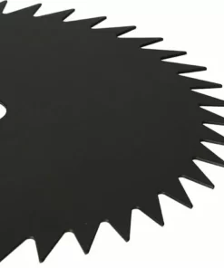 AOUGO Lame à 40 Dents Compatible Avec La Plupart Des Dents De Débroussailleuse Lames De Scie à Métaux Au Manganèse Accessoires De Tondeuse à Brosse De Désherbage Accessoires De Lame Ronde -Débroussailleuse Soldes Magasin 58574236 5