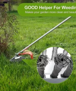 AOUGO Weed Head Brosse à Désherbage En Fil D'acier 6 Pouces Brosse Rotative Disque De Brosse Pour Outils De Pelouse Jardin Agriculture - Remplacement Pour La Tonte 10 AOUGO Weed Head Brosse à Désherbage En Fil D'acier 6 Pouces Brosse Rotative Disque De Brosse Pour Outils De Pelouse Jardin Agriculture - Remplacement Pour La Tonte -Débroussailleuse Soldes Magasin 58574301 4