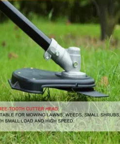 AOUGO Lame De Débroussailleuse De Rechange Compatible Avec Les Lames De Débroussailleuse En Acier à 3 Dents Strimmer 10" 10 AOUGO Lame De Débroussailleuse De Rechange Compatible Avec Les Lames De Débroussailleuse En Acier à 3 Dents Strimmer 10" -Débroussailleuse Soldes Magasin 58574309 4