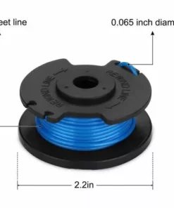FVBJD Bobine De Fil De Rechange Pour Débroussailleuse Ryobi One+ AC14RL3A 18 V, 24 V, 40 V, Bobine De Rechange Pour Coupe-bordure De Ligne 1.65 Mm, 11ft Pour Débroussailleuse (8 Bobines + 2 Bouchons) 10 FVBJD Bobine De Fil De Rechange Pour Débroussailleuse Ryobi One+ AC14RL3A 18 V, 24 V, 40 V, Bobine De Rechange Pour Coupe-bordure De Ligne 1.65 Mm, 11ft Pour Débroussailleuse (8 Bobines + 2 Bouchons) -Débroussailleuse Soldes Magasin 58677385 4