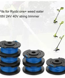 FVBJD Bobine De Fil De Rechange Pour Débroussailleuse Ryobi One+ AC14RL3A 18 V, 24 V, 40 V, Bobine De Rechange Pour Coupe-bordure De Ligne 1.65 Mm, 11ft Pour Débroussailleuse (8 Bobines + 2 Bouchons) 11 FVBJD Bobine De Fil De Rechange Pour Débroussailleuse Ryobi One+ AC14RL3A 18 V, 24 V, 40 V, Bobine De Rechange Pour Coupe-bordure De Ligne 1.65 Mm, 11ft Pour Débroussailleuse (8 Bobines + 2 Bouchons) -Débroussailleuse Soldes Magasin 58677385 5
