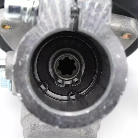 TINOR Renvoi D'angle Debroussailleuse 26mm /28mm, Tête D'engrenage Debroussailleuse Universelle Boîte De Vitesse De Tondeuse à Gazon Pour Coupe Herbe/Tronconneuse (26mm, Rond De 7 Dents) 4 TINOR Renvoi D'angle Debroussailleuse 26mm /28mm, Tête D'engrenage Debroussailleuse Universelle Boîte De Vitesse De Tondeuse à Gazon Pour Coupe Herbe/Tronconneuse (26mm, Rond De 7 Dents) – Image 2