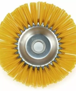 AOUGO Tête De Coupe-Herbe Universelle De 8 Pouces, Tête De Coupe En Fil De Nylon Durci 200x25mm, Lames De Coupe De Mauvaises Herbes, Pour Tondeuse à Gazon Brosse De Jardin