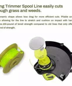 ENLENK 6 Pièces Bobine De Tondeuse, Couvercle De Bobine De Tondeuse, Bobine De Remplacement De Tondeuse, Bobine De Tondeuse De Ø 2mm De Diamètre Pour Ryobi 18v 24v 40v, AC80RL3 10 ENLENK 6 Pièces Bobine De Tondeuse, Couvercle De Bobine De Tondeuse, Bobine De Remplacement De Tondeuse, Bobine De Tondeuse De Ø 2mm De Diamètre Pour Ryobi 18v 24v 40v, AC80RL3 -Débroussailleuse Soldes Magasin 58844874 4