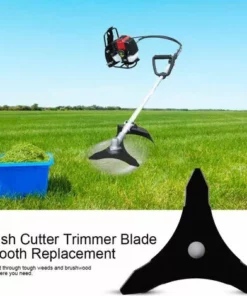 12"x 3T Lame De Débroussailleuse Avec Kit D'entretien D'accessoire D'adaptateur De Lame De Tondeuse à Gazon De Machine De Jardinage Pour Mauvaises Herbes Fraîches Et Tondeuse. GrooFoo -Débroussailleuse Soldes Magasin 58846289 4
