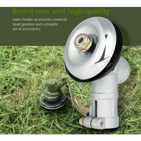 QERSTA Tête De Gear La Tondeuse Ronde De Rod De La Tête 26mm D'Engrenage Remplacent La Boîte De Vitesse De Tondeuse De Gazon 7 QERSTA Tête De Gear La Tondeuse Ronde De Rod De La Tête 26mm D'Engrenage Remplacent La Boîte De Vitesse De Tondeuse De Gazon – Image 5