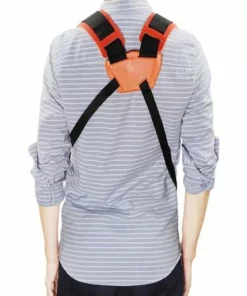 ILOVEMILAN Sangle De Harnais D'épaule à Double Boutonnage Réglable Pour Débroussailleuse Tondeuse Tondeuse Ceinture Rembourrée Panneau De Protection De Jardin -Débroussailleuse Soldes Magasin 59282058 5