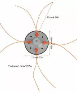 LUCKY-88 Accessoires De Tondeuse à Gazon Husqvarna Tête De Coupe -Débroussailleuse Soldes Magasin 59293561 4