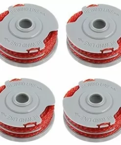 AOUGO Bobine Et Fil à Double Alimentation Automatique Pour Tondeuses Flymo Lot De 4