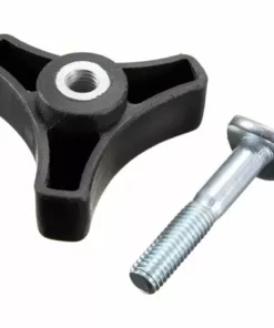 LONGZIMING 5PCS-Poignée Triangulaire, écrou Et Boulon De Rechange Pour Tondeuse à Gazon -Débroussailleuse Soldes Magasin 59486385 3