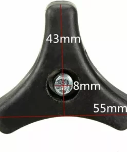 LONGZIMING 5PCS-Poignée Triangulaire, écrou Et Boulon De Rechange Pour Tondeuse à Gazon -Débroussailleuse Soldes Magasin 59486385 5