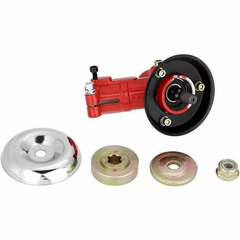 ZHUOXUAN Débroussailleuse Tondeuse Remplacer Tête De Boîte De Vitesses Tête De Boîte De Vitesses Rouge 26mm Diamètre 9 Dents 4 ZHUOXUAN Débroussailleuse Tondeuse Remplacer Tête De Boîte De Vitesses Tête De Boîte De Vitesses Rouge 26mm Diamètre 9 Dents – Image 2