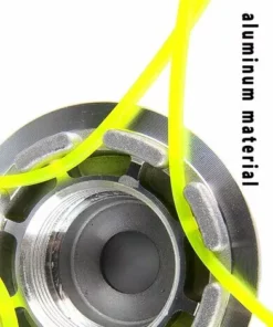 FLYME Tête De Fil En Aluminium, Tête De Coupe Universelle à 4 Fils, Tête De Tondeuse à Gazon En Aluminium, Tête De Tondeuse à Gazon, Tête De Débroussailleuse Pour Jardin, Pelouse, Cour -Débroussailleuse Soldes Magasin 59713216 4