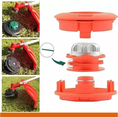 FLYME Bobine Fil Tete Debroussailleuse Universelle M10 X 1,25 Filetage à Gauche Pièces De Rechange Coupe Bordure (M10 X 1,25) 5 FLYME Bobine Fil Tete Debroussailleuse Universelle M10 X 1,25 Filetage à Gauche Pièces De Rechange Coupe Bordure (M10 X 1,25) – Image 3