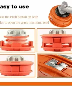 FLYME Bobine Fil Tete Debroussailleuse Universelle M10 X 1,25 Filetage à Gauche Pièces De Rechange Coupe Bordure (M10 X 1,25) 10 FLYME Bobine Fil Tete Debroussailleuse Universelle M10 X 1,25 Filetage à Gauche Pièces De Rechange Coupe Bordure (M10 X 1,25) -Débroussailleuse Soldes Magasin 59713226 4