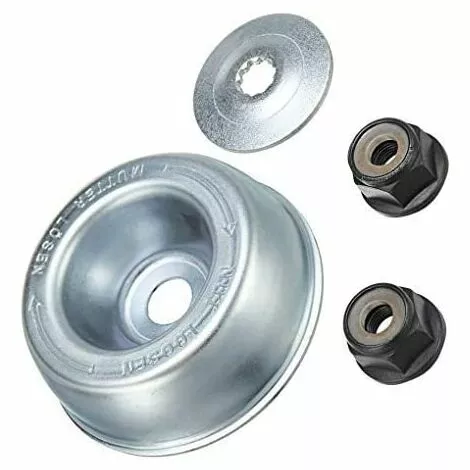 MODOU 4PCS / Set De Fixation Lame En Métal Rechange De Haute Qualité Kit Pour STIHL Tondeuse à Gazon Débroussailleuse 4 MODOU 4PCS / Set De Fixation Lame En Métal Rechange De Haute Qualité Kit Pour STIHL Tondeuse à Gazon Débroussailleuse – Image 2