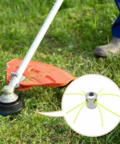 LangRay Tête De Ligne En Aluminium Tête De Tondeuse Tête De Tondeuse à Gazon Bobine Ligne En Nylon Pour Kit De Coupe-Herbe Débroussailleuse à Essence Avec 1 Tête De Ligne + 8 Lignes -Débroussailleuse Soldes Magasin 59916713 5