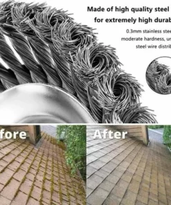 LangRay Brosse à Mauvaises Herbes Pour Débroussailleuse 200 X 25,4 Mm Fil D'acier Tête De Coupe Professionnelle (8 Pouces) 10 LangRay Brosse à Mauvaises Herbes Pour Débroussailleuse 200 X 25,4 Mm Fil D'acier Tête De Coupe Professionnelle (8 Pouces) -Débroussailleuse Soldes Magasin 59917908 4