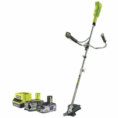 Pack RYOBI Débroussailleuse 18V OnePlus OBC1820B - 1 Batterie 3.0Ah High Energy - 1 Batterie 5.0Ah - Chargeur Rapide 3 Pack RYOBI Débroussailleuse 18V OnePlus OBC1820B - 1 Batterie 3.0Ah High Energy - 1 Batterie 5.0Ah - Chargeur Rapide