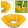 TRIOMPHE Tête Brosse Débroussailleuse Universelle. Brosse Désherbage Gazon Mauvaises Herbes En Nylon 200 X 25,4 Mm Jaune，T-Audace -Débroussailleuse Soldes Magasin 59982742 1