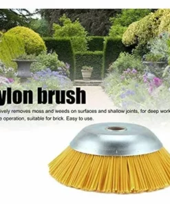 TRIOMPHE Tête Brosse Débroussailleuse Universelle. Brosse Désherbage Gazon Mauvaises Herbes En Nylon 200 X 25,4 Mm Jaune,T-Audace 11 TRIOMPHE Tête Brosse Débroussailleuse Universelle. Brosse Désherbage Gazon Mauvaises Herbes En Nylon 200 X 25,4 Mm Jaune,T-Audace -Débroussailleuse Soldes Magasin 59982742 5