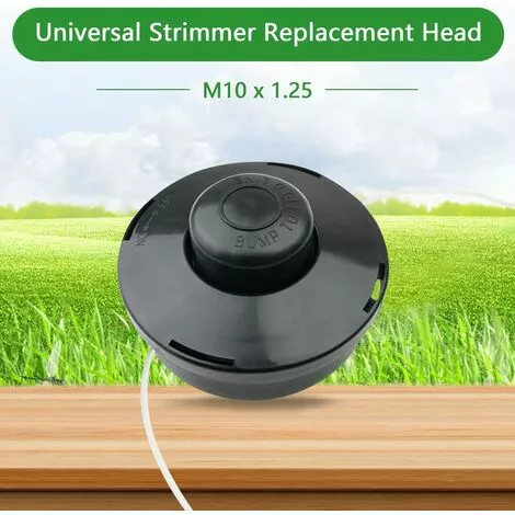 Cisea Tête De Débroussailleuse Universelle Nylon Bobine De Rechange Et Tête De Coupe M10 X 1,25 Pour Débroussailleuse Thermique à Essence 7 Cisea Tête De Débroussailleuse Universelle Nylon Bobine De Rechange Et Tête De Coupe M10 X 1,25 Pour Débroussailleuse Thermique à Essence – Image 5